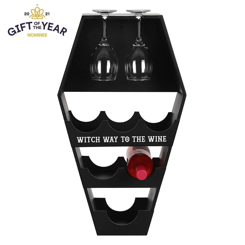 Coffin Wine Shelf - £54.5 - Shelves 