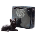 Collectable Lucky Cat Figurine in Mini Gift Bag-