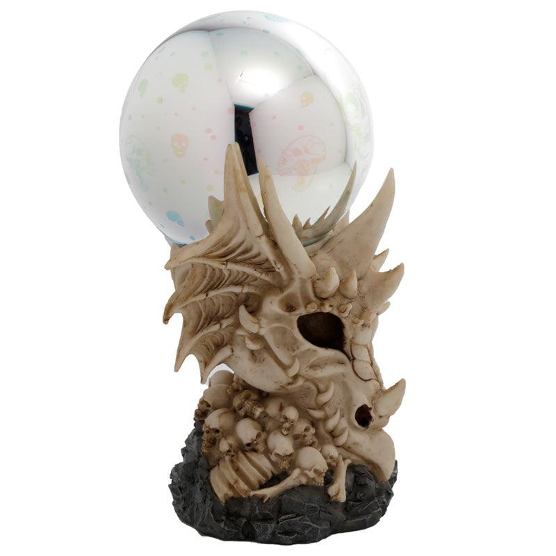 Collectable Metallic Dragon Skull LED Orb - £57.99 - 