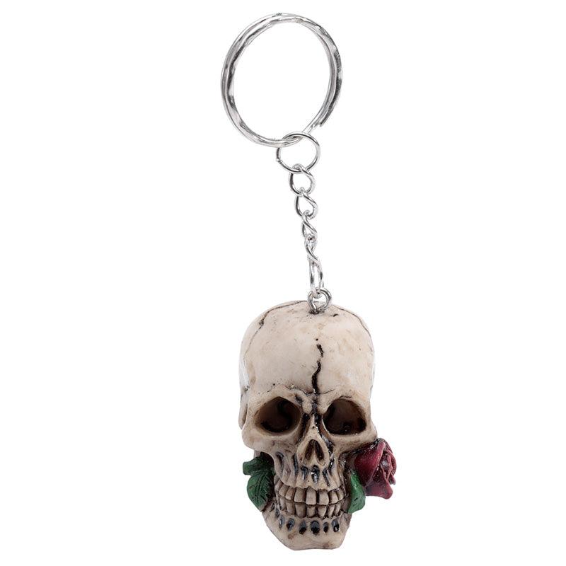 Collectable Skulls and Roses Keyring-