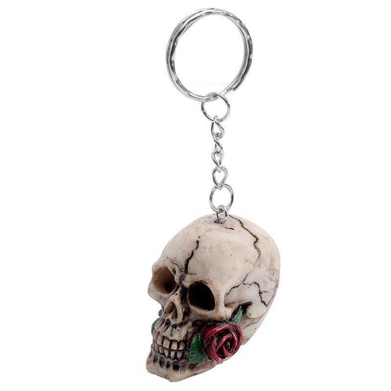 Collectable Skulls and Roses Keyring-