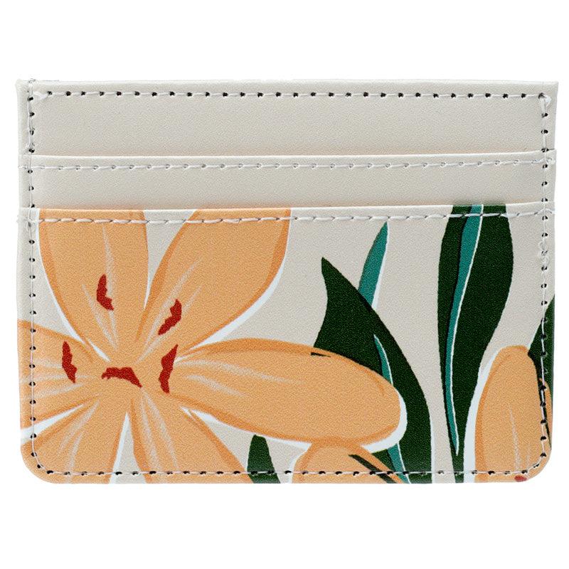 Contactless Protection Fabric Card Holder Wallet - Florens Botanical - £7.99 - 