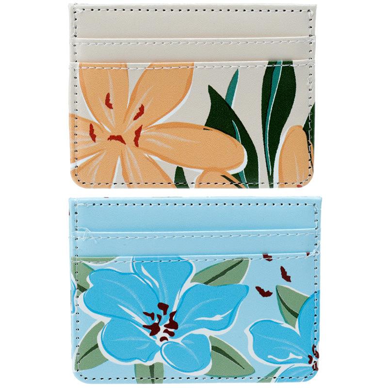 Contactless Protection Fabric Card Holder Wallet - Florens Botanical - £7.99 - 