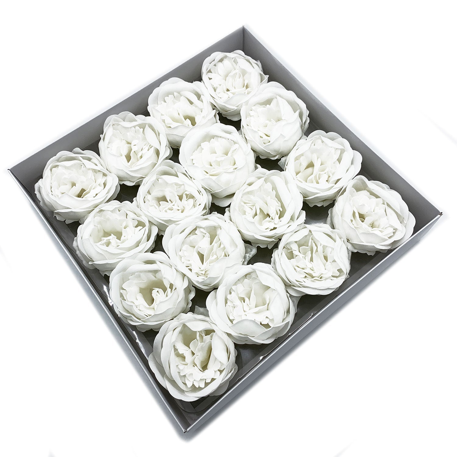 Craft Soap Flower - Ext Large Peony - White - £38.0 - 