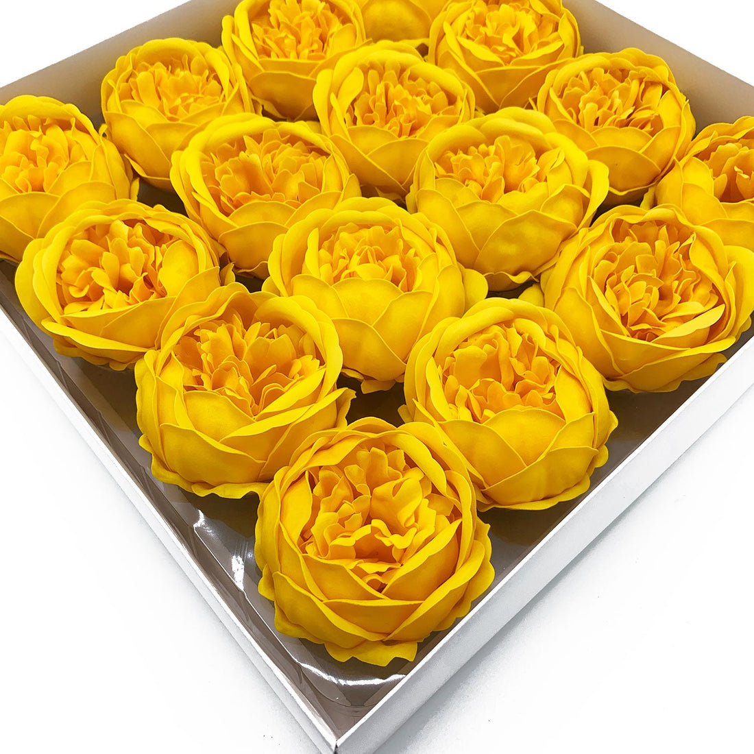 Craft Soap Flower - Ext Large Peony - Yellow - £38.0 - 