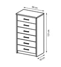 Cremona Chest of Drawers-Chest of Drawers