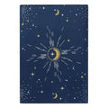 Crescent Moon Velvet Notebook-Stationery