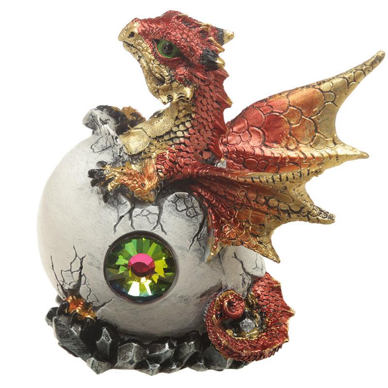 Crystal Birth Fantasy Nightmare Dragon Figurine-