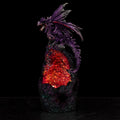 Crystal Cavern LED Dark Legends Dragon Figurine-