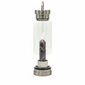 Crystal Infused Glass Water Bottle - Relaxing Amethyst - Obelisk - £45.0 - 