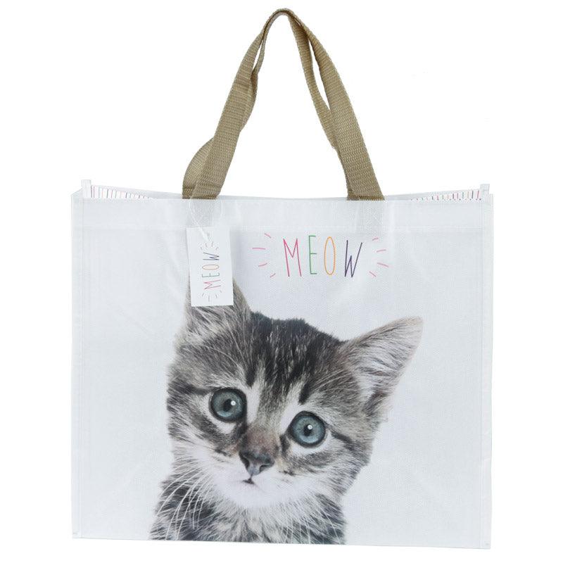 Cute Cat Design Durable Reusable Shopping Bag - £6.0 - 