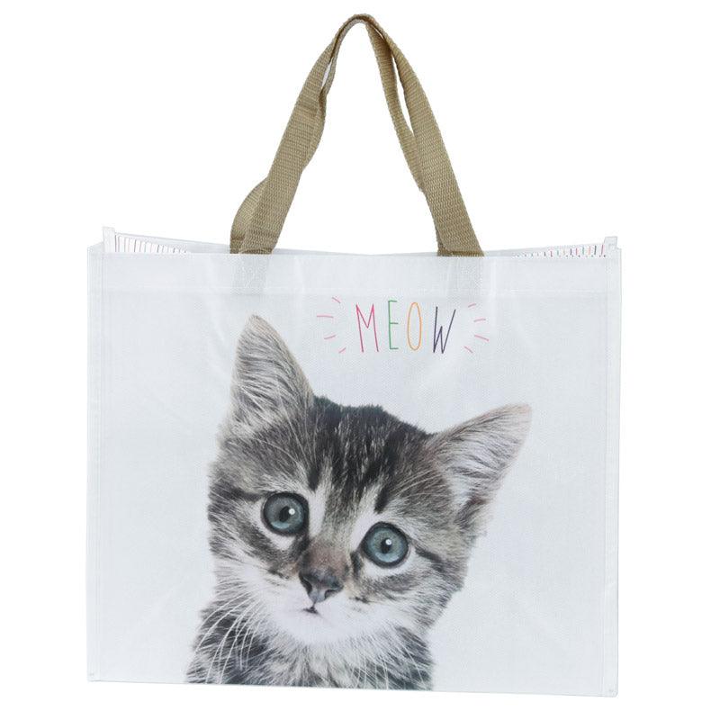 Cute Cat Design Durable Reusable Shopping Bag - £6.0 - 