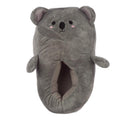 Cute Koala Unisex One Size Pair of Plush Slippers-