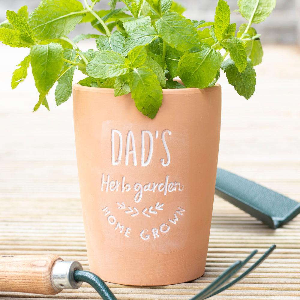 Dad's Garden Terracotta Plant Pot-Plant Pots