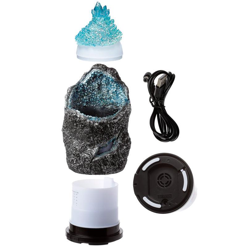 Dark Legends Ultrasonic Misting Colour Changing Aroma Diffuser USB - Crystal Cave - £49.99 - 