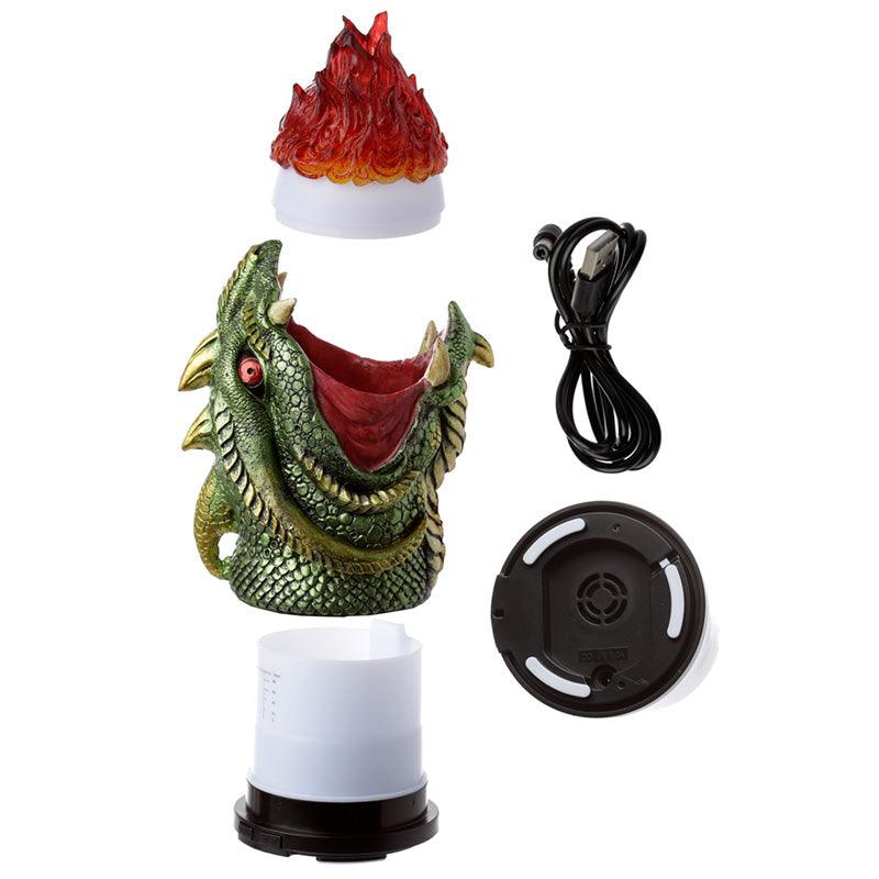 Dark Legends Ultrasonic Misting Colour Changing Aroma Diffuser USB - Fire Breather Dragon - £49.99 - 