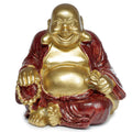 Decorative Ornament - Mini Lucky Glitter Chinese Laughing Buddha 8cm-