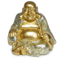 Decorative Ornament - Mini Lucky Glitter Chinese Laughing Buddha 8cm-