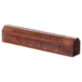Decorative Sheesham Wood Box with Vine Design-