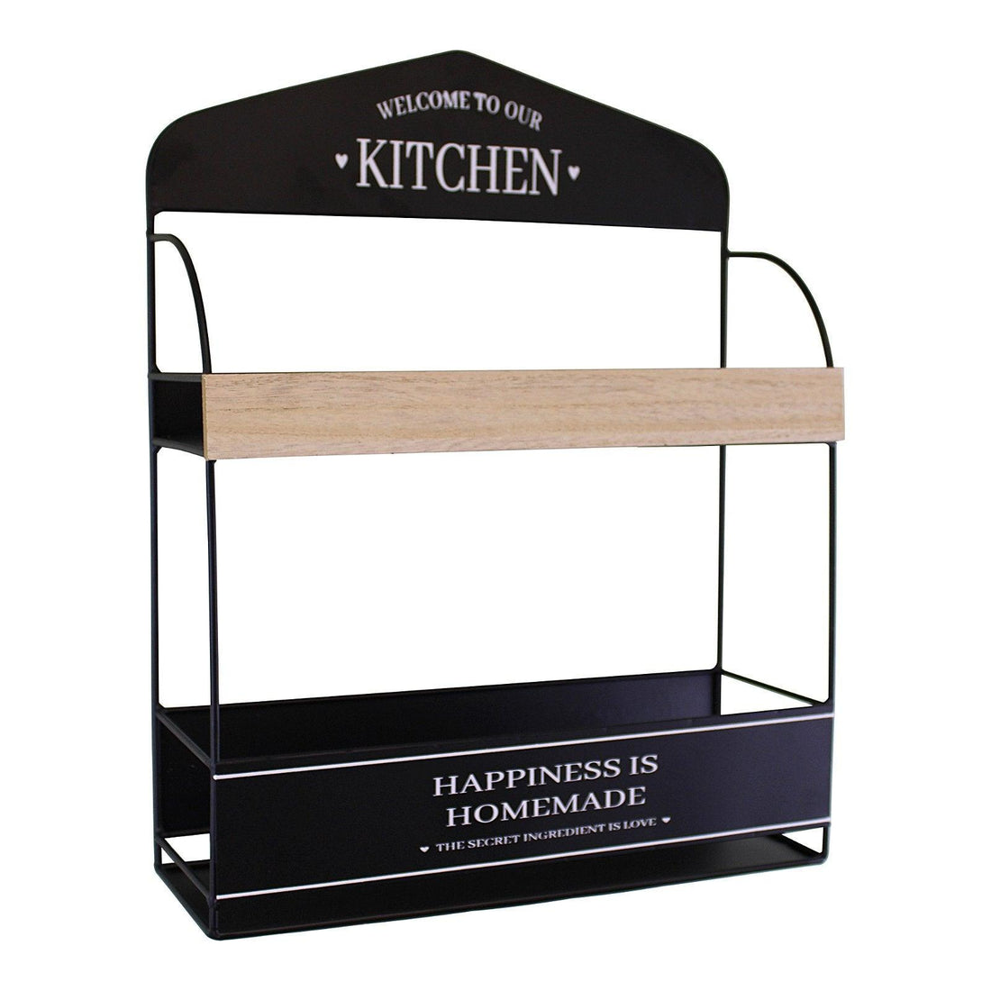Decorative Wall Hanging Kitchen Shelving Unit - £52.99 - Kitchen Storage 