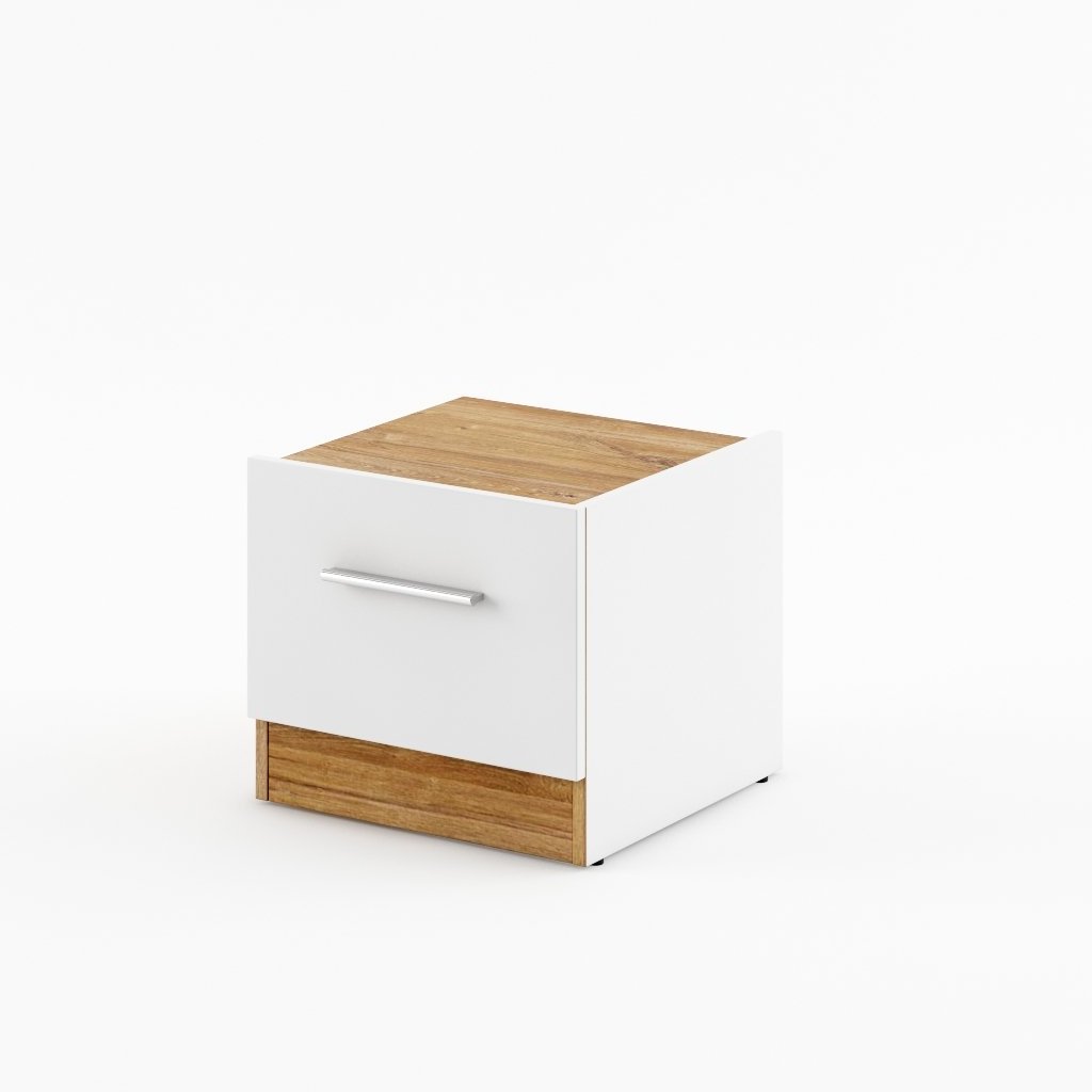 Dentro DT-03P Bedside Cabinet - £50.4 - Bedside Cabinet 