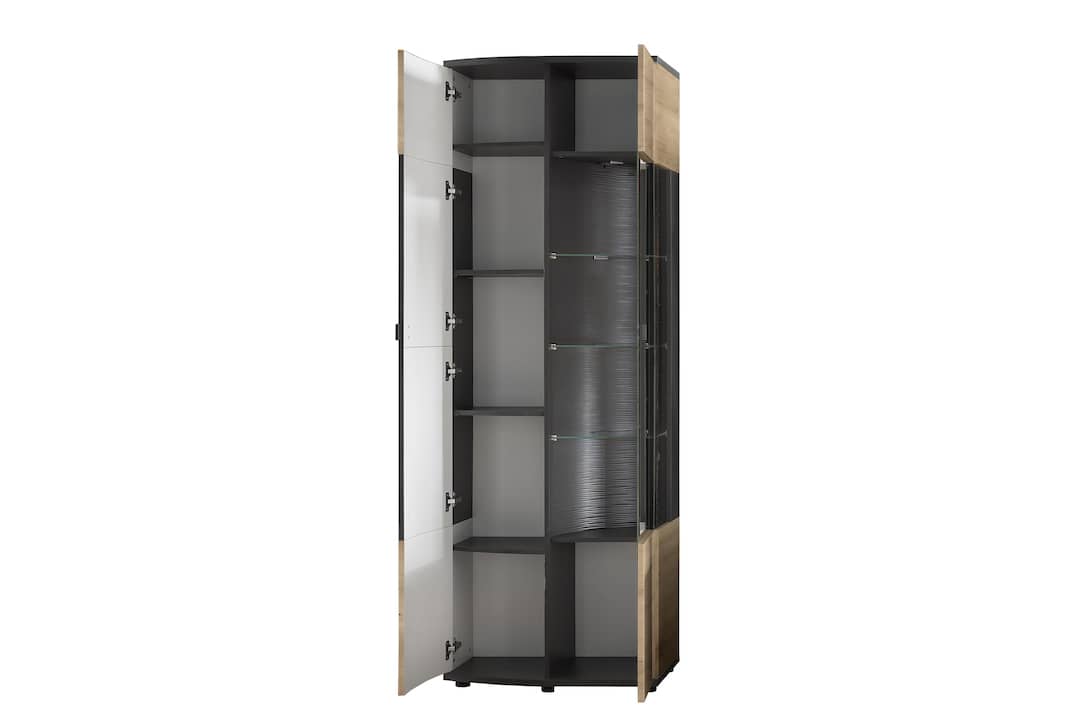 Dera 12 Tall Display Cabinet - £342.0 - Tall Display Cabinet 