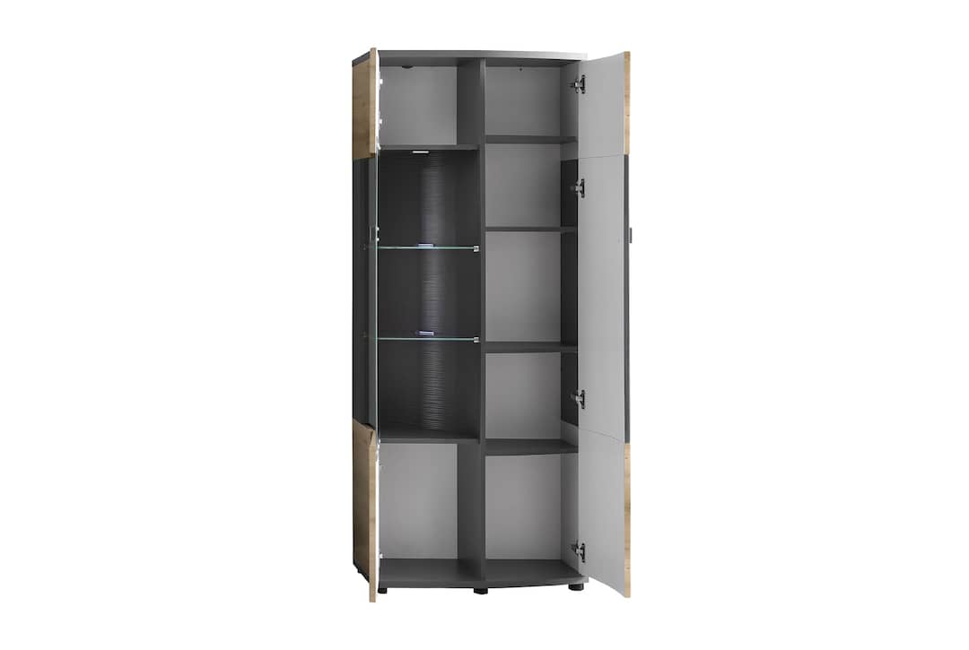 Dera 32 Tall Display Cabinet - £289.8 - Tall Display Cabinet 