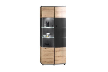 Dera 32 Tall Display Cabinet - £289.8 - Tall Display Cabinet 