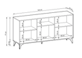 Diamond Large Sideboard Cabinet 154cm-Living Sideboard Cabinet