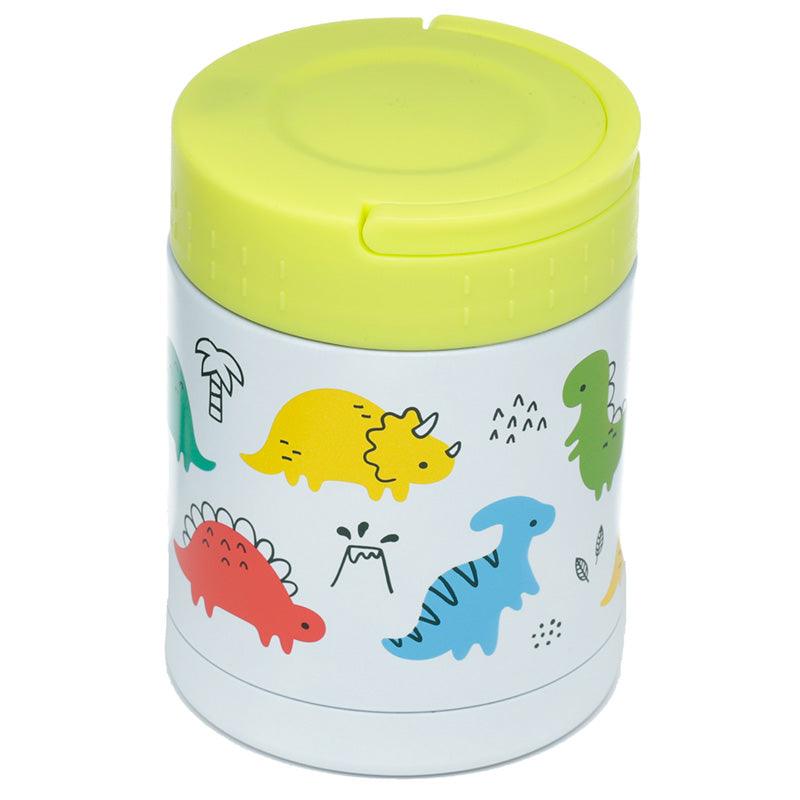 Dinosauria Jr Reusable Stainless Hot & Cold Thermal Insulated Lunch Pot / Snack Pot 500ml - £14.99 - 