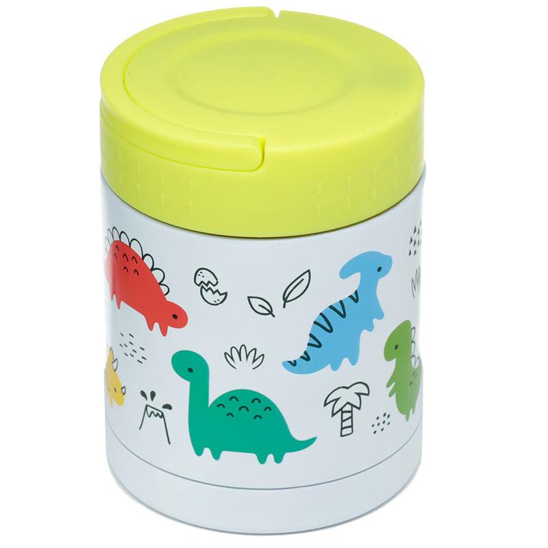 Dinosauria Jr Reusable Stainless Hot & Cold Thermal Insulated Lunch Pot / Snack Pot 500ml-