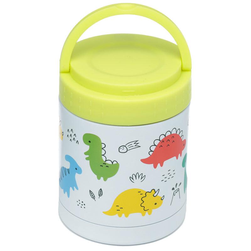 Dinosauria Jr Reusable Stainless Hot & Cold Thermal Insulated Lunch Pot / Snack Pot 500ml - £14.99 - 