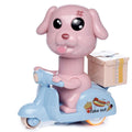 Dog Delivery Scooter Toy-