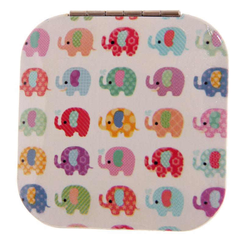 Dotty Elephant Compact Mirror-