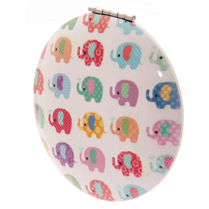 Dotty Elephant Compact Mirror-