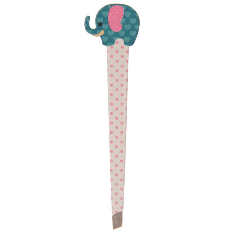 Dotty Elephant Shaped Tweezers-