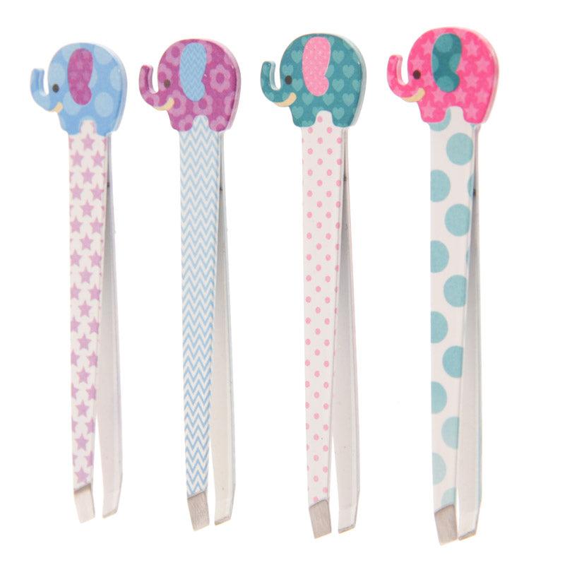 Dotty Elephant Shaped Tweezers-