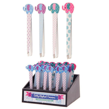 Dotty Elephant Shaped Tweezers - £5.0 - 