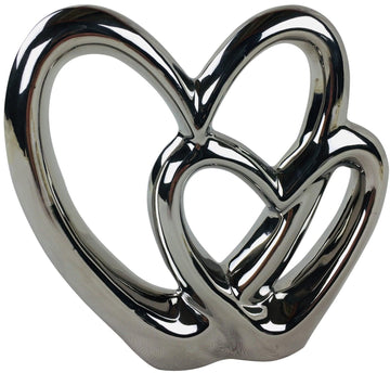 Double Heart Ornament 21cm - £24.99 - Ornaments 