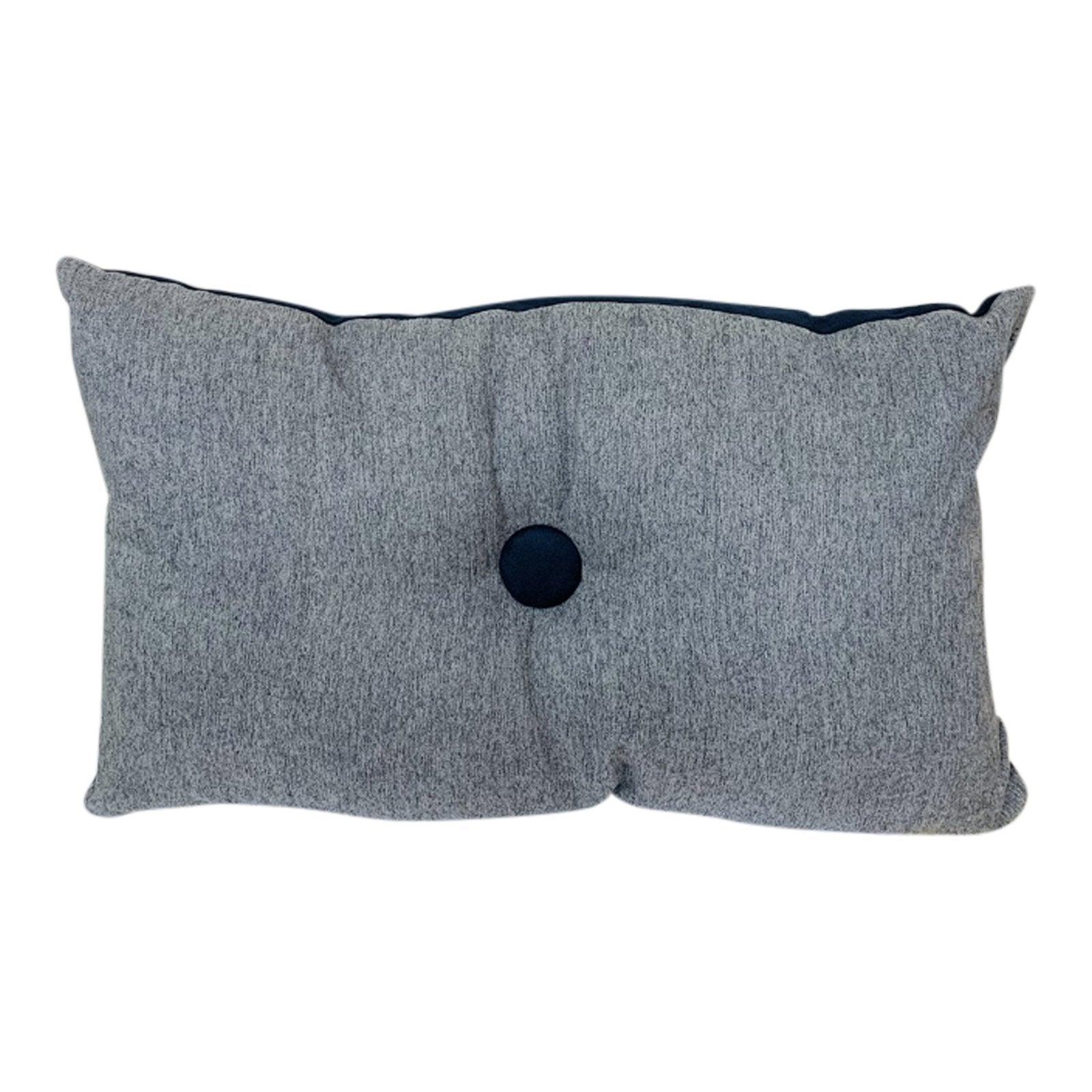 Double Side Rectangular Scatter Cushion Blue 45cm - £26.99 - Throw Pillows 