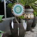 Dream Catcher - Large Turquoise Elemental Spirits-