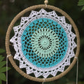 Dream Catcher - Large Turquoise Elemental Spirits-