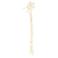 Dried White Billy Ball Bunch Of 20-Artificial Flowers