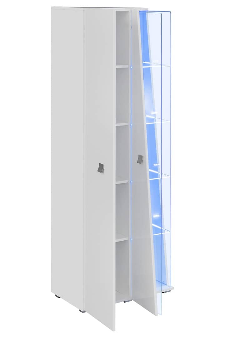 Edge Tall Display Cabinet - £442.8 - Tall Display Cabinet 