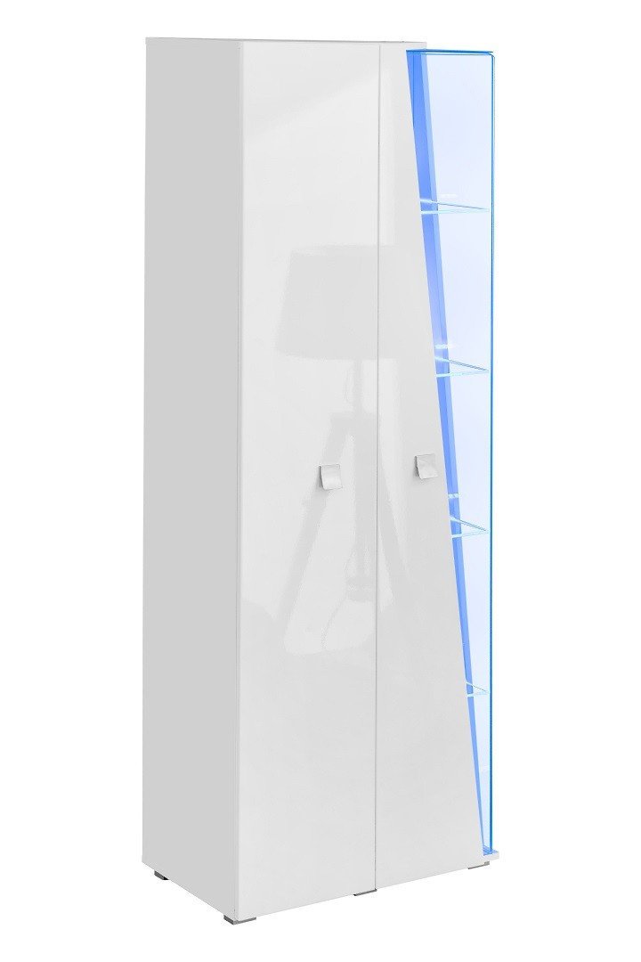 Edge Tall Display Cabinet - £442.8 - Tall Display Cabinet 