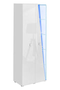 Edge Tall Display Cabinet - £442.8 - Tall Display Cabinet 