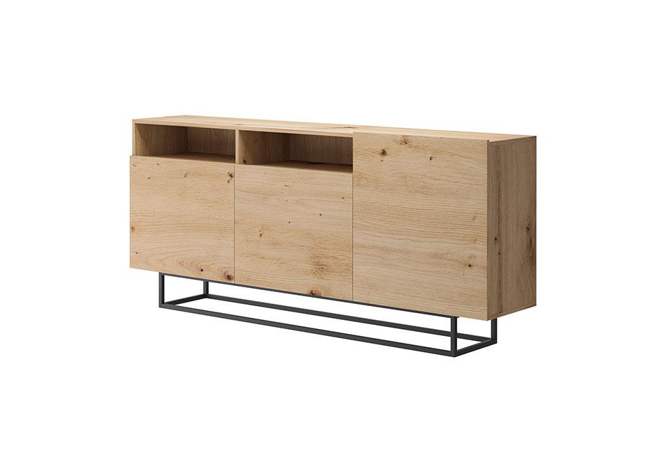 Enjoy Sideboard Cabinet 180cm White Matt Living Sideboard Cabinet 