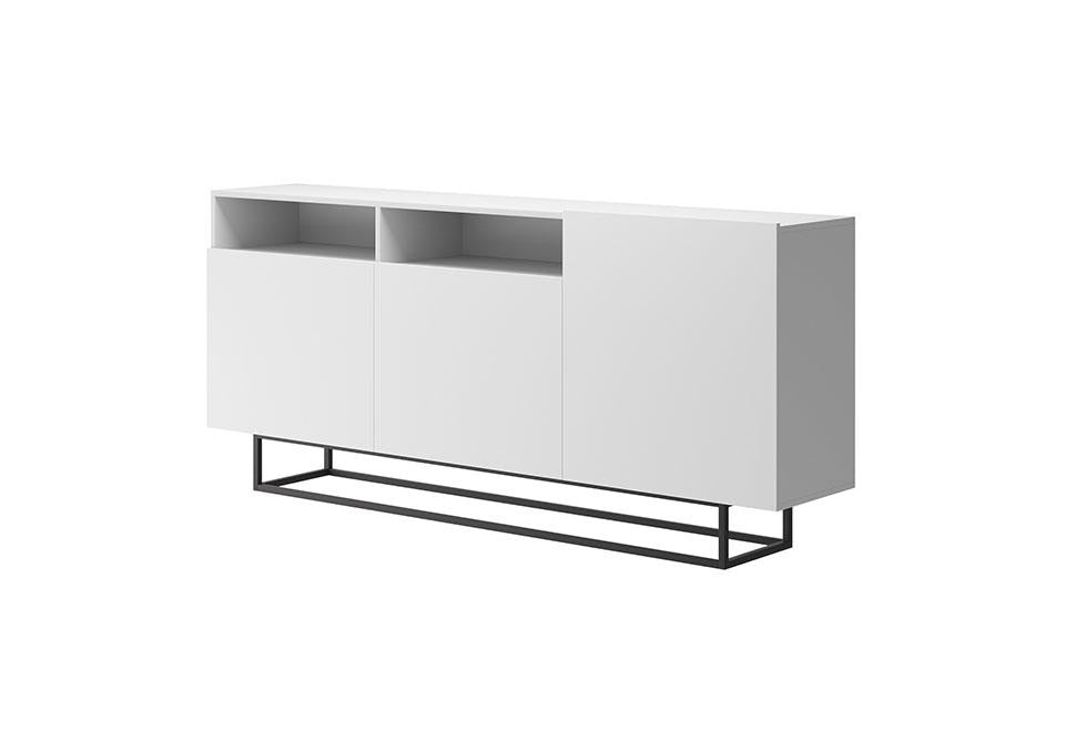 Enjoy Sideboard Cabinet 180cm White Matt Living Sideboard Cabinet 