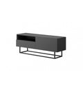 Enjoy TV Cabinet with Drawer Graphite Matt Living Room TV Cabinet 