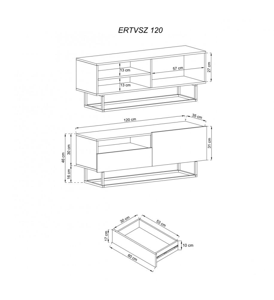 Enjoy TV Cabinet with Drawer-Living Room TV Cabinet